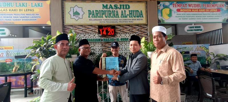 Kujungi Masjid Paripurna Al Huda Pekanbaru Tim Kemenag Minta Tingkatkan Inovasi